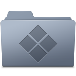 Windows Folder Graphite Icon 256x256 png